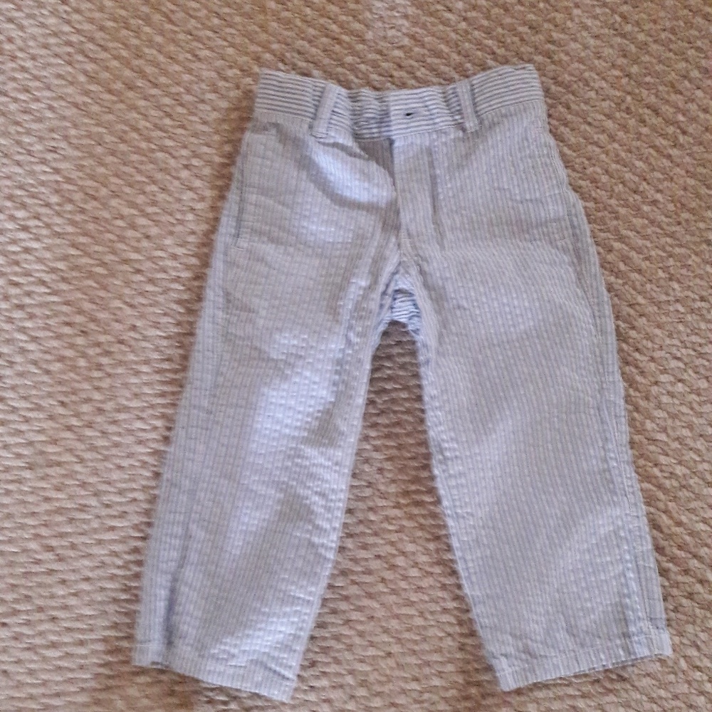 Gymboree Boys Seersucker pants 2T